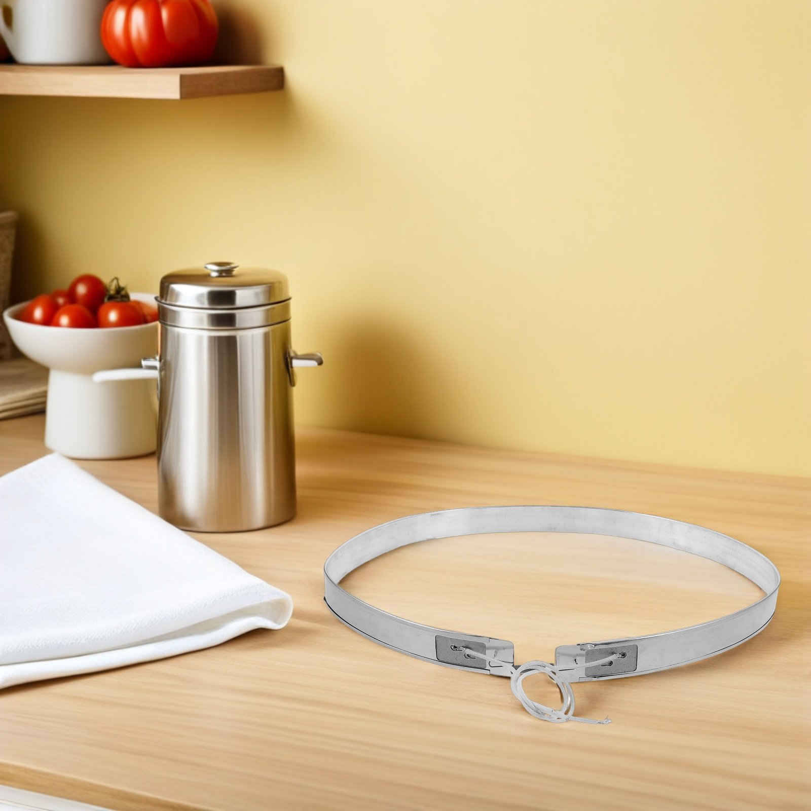 Soup Kettle Warmer - Ersatz-Heizring für Speisenwärmer, kommerzielles Edelstahl-Suppenkessel-Zubehör für