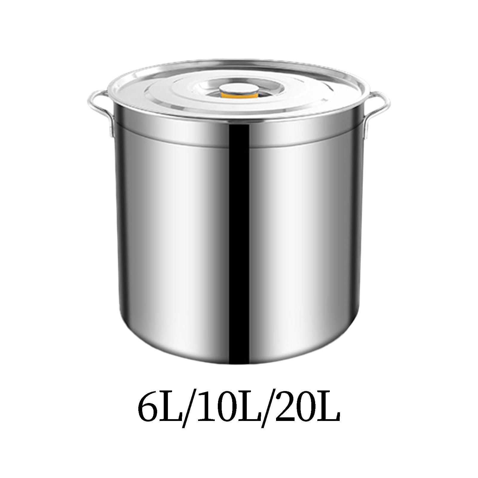 Soup Kettle Warmer - Edelstahl Suppen topf Induktion stopf leicht
