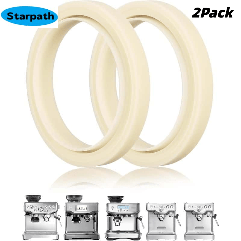 Breville Espresso Bes870 - 2er-Pack 54mm Silikondichtung für Breville/Sage Espressomaschinen,