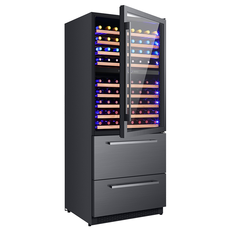 Commercial Kitchen Zones - Kommerzieller Kompressor-Einbaukühlschrank mit Schublade für Restaurants,