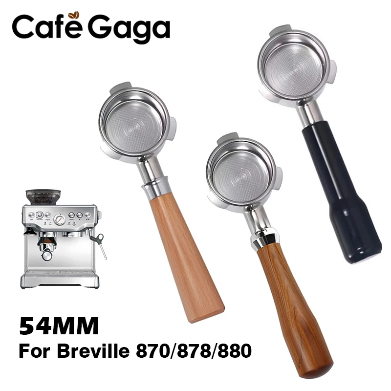 Breville Espresso Bes870 - 54 mm Kaffee-Siebträger ohne Boden, nackt