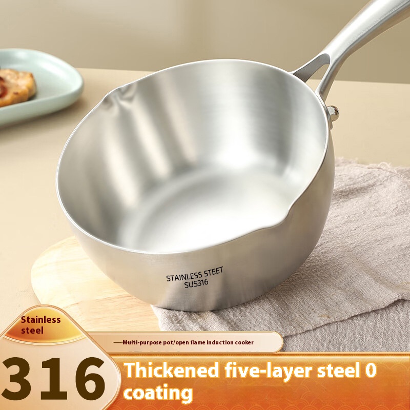 Soup Kettle Warmer - Topfverdickung aus Edelstahl 316, antihaftbeschichtet, All-in-One-Maschine