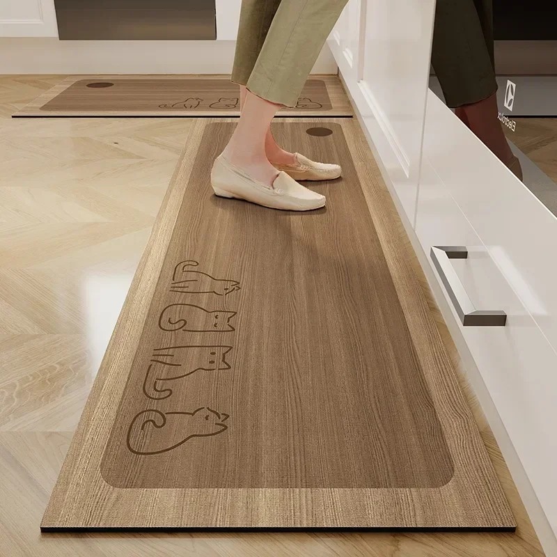 Commercial Kitchen Vinyl - Küchenbodenmatte, wasserdicht, rutschfest, Vinyl-Teppich, PVC, Küche,
