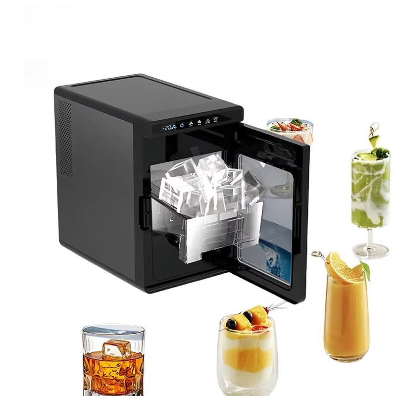 Commercial Kitchen And Bar - 220V Haushalts- und Gewerbe-Eiswürfelmaschine für Küche,