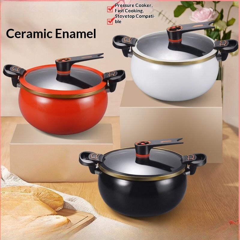 Soup Kettle Warmer - Keramik-Antihaft-Suppentopf, multifunktionaler Haushaltskochtopf, 7L großes Fassungsvermögen,