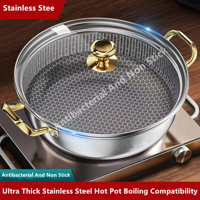30cm Edelstahl Suppentopf Wok  – Soup Kettle Warmer Bewertung und Preis