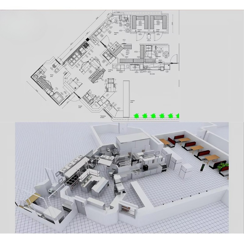 Kommerzielle Küchengeräte aus  – Commercial Kitchen Projects Bewertung und Preis
