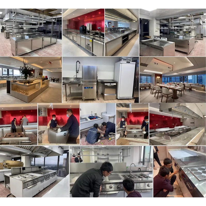 Kommerzielle Küchengeräte aus  – Commercial Kitchen Projects Bewertung und Preis