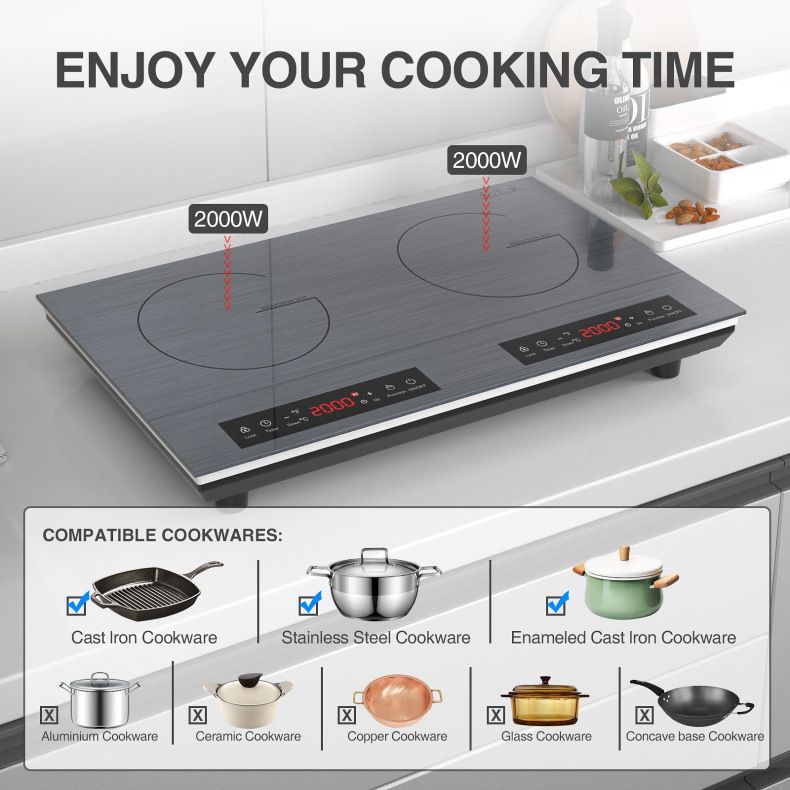 Doppelbrenner-Induktionskochfe – Commercial Kitchen Zones Bewertung und Preis