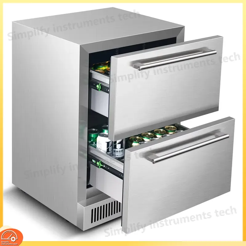 Edelstahl Doppelzonen-Weinkühl – Commercial Kitchen Zones Bewertung und Preis