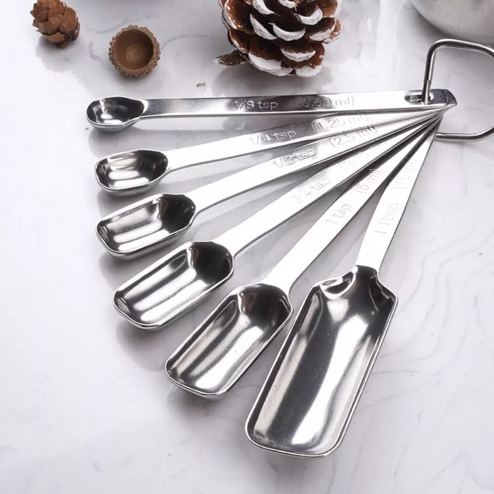 6 Stück Edelstahl Messlöffel m – Commercial Kitchen Products Bewertung und Preis