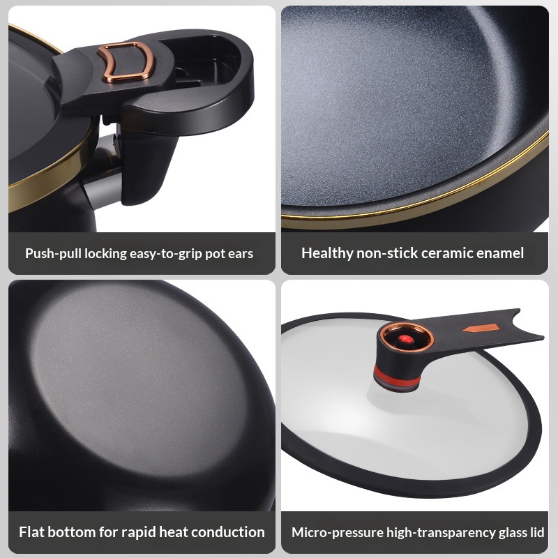 Keramik-Antihaft-Suppentopf, m – Soup Kettle Warmer Bewertung und Preis