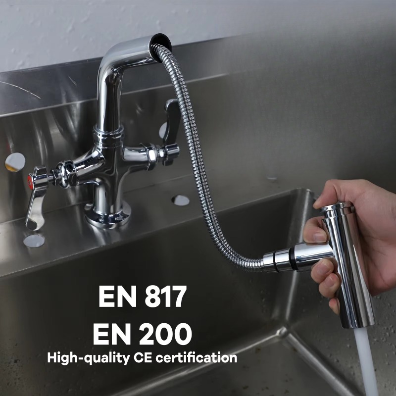 Hochwertiger Doppelgriff-Arbei – Commercial Quality Kitchen Faucet Bewertung und Preis